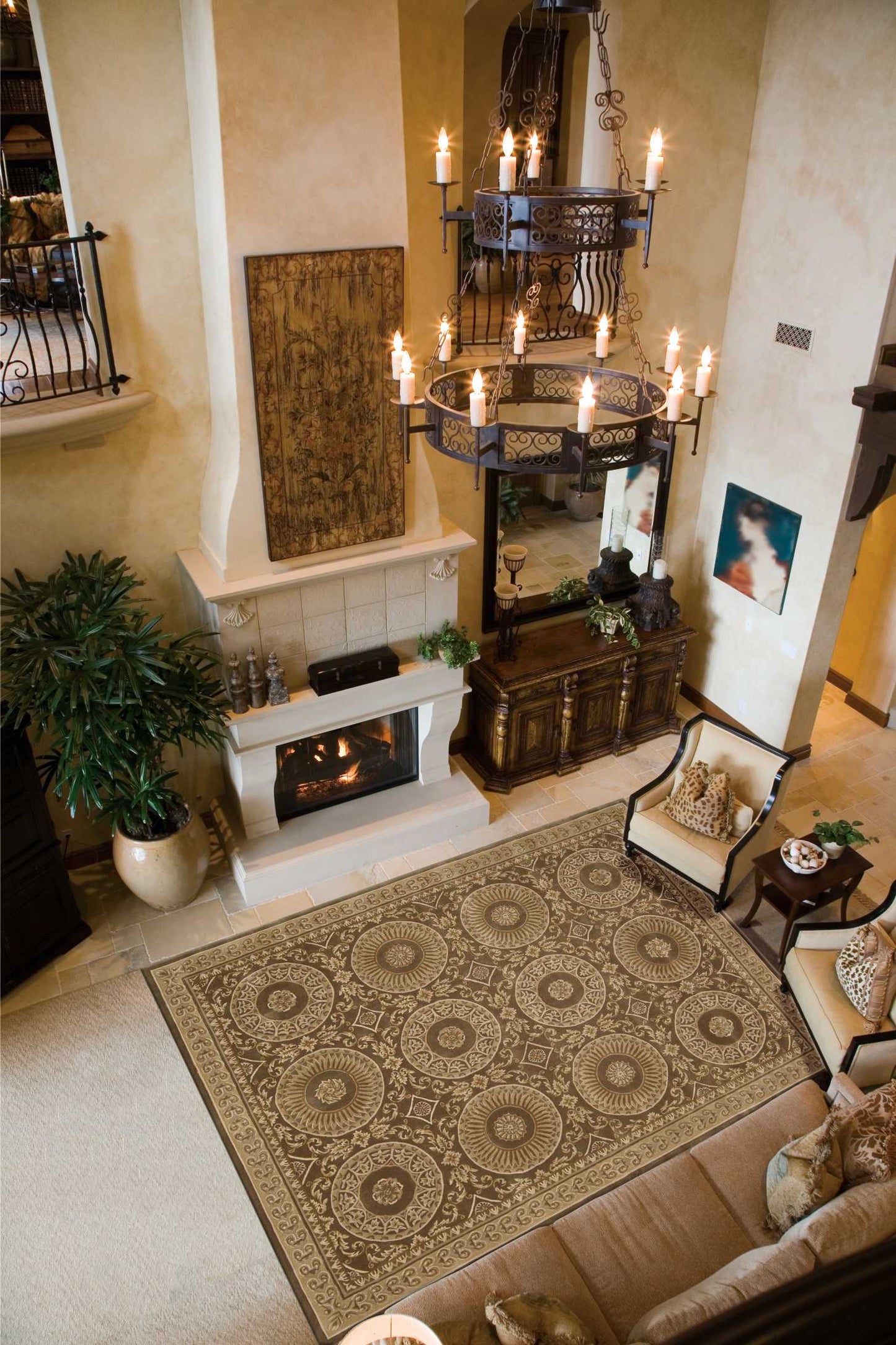 Nourison Home Versailles Palace VP50 Mocha Traditional Tufted Rug