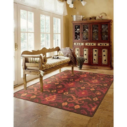 Nourison Home Vista VIS20 Brown Transitional Tufted Rug