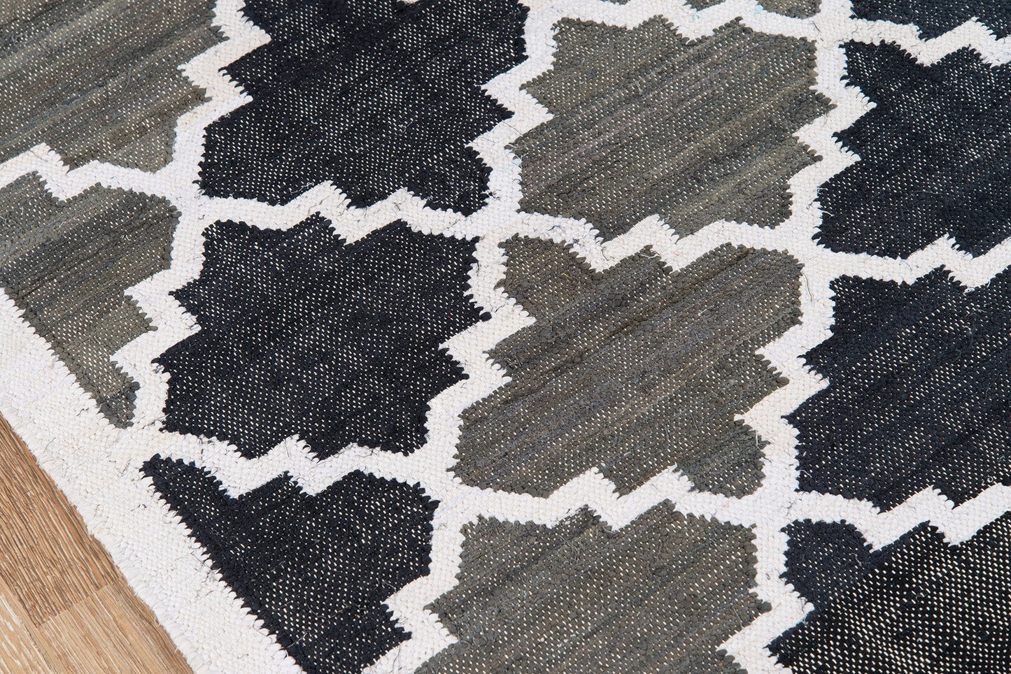 Novogratz California CAL-1 Charcoal Contemporary Hand Woven Rug
