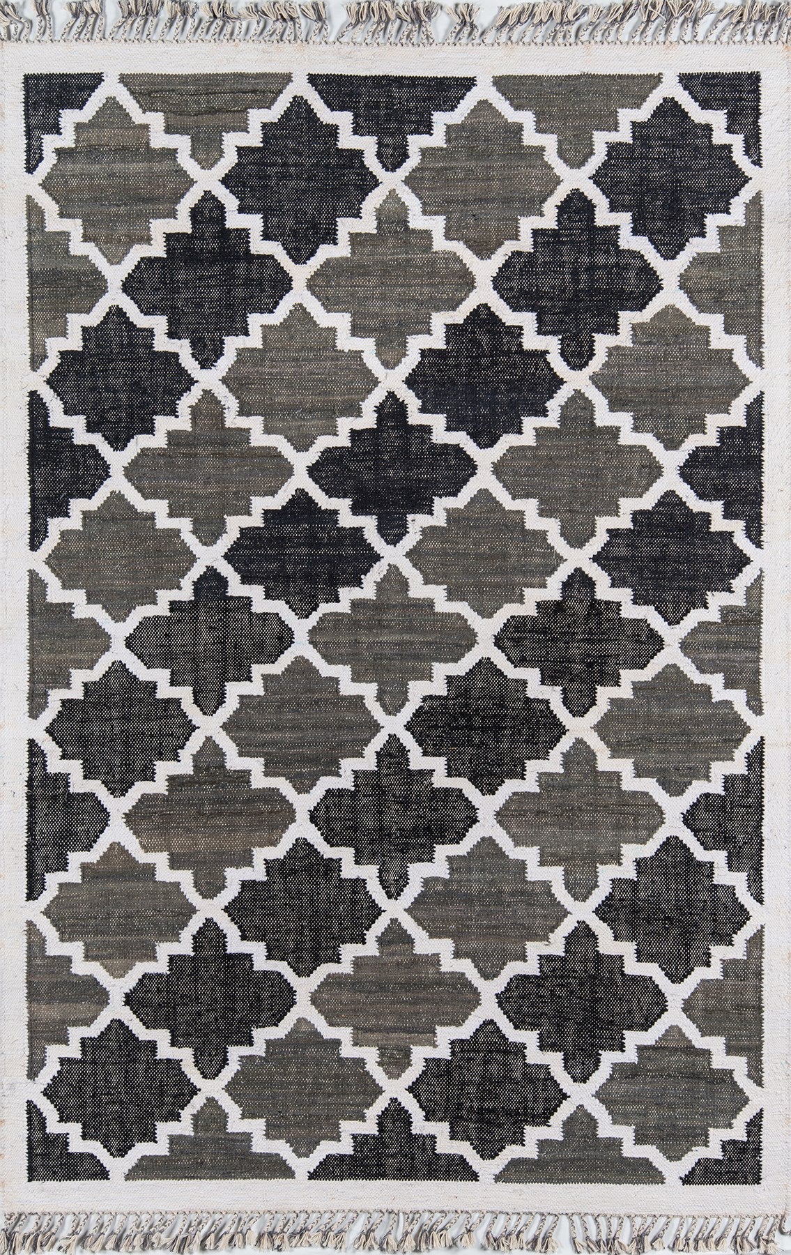 Novogratz California CAL-1 Charcoal Contemporary Hand Woven Rug