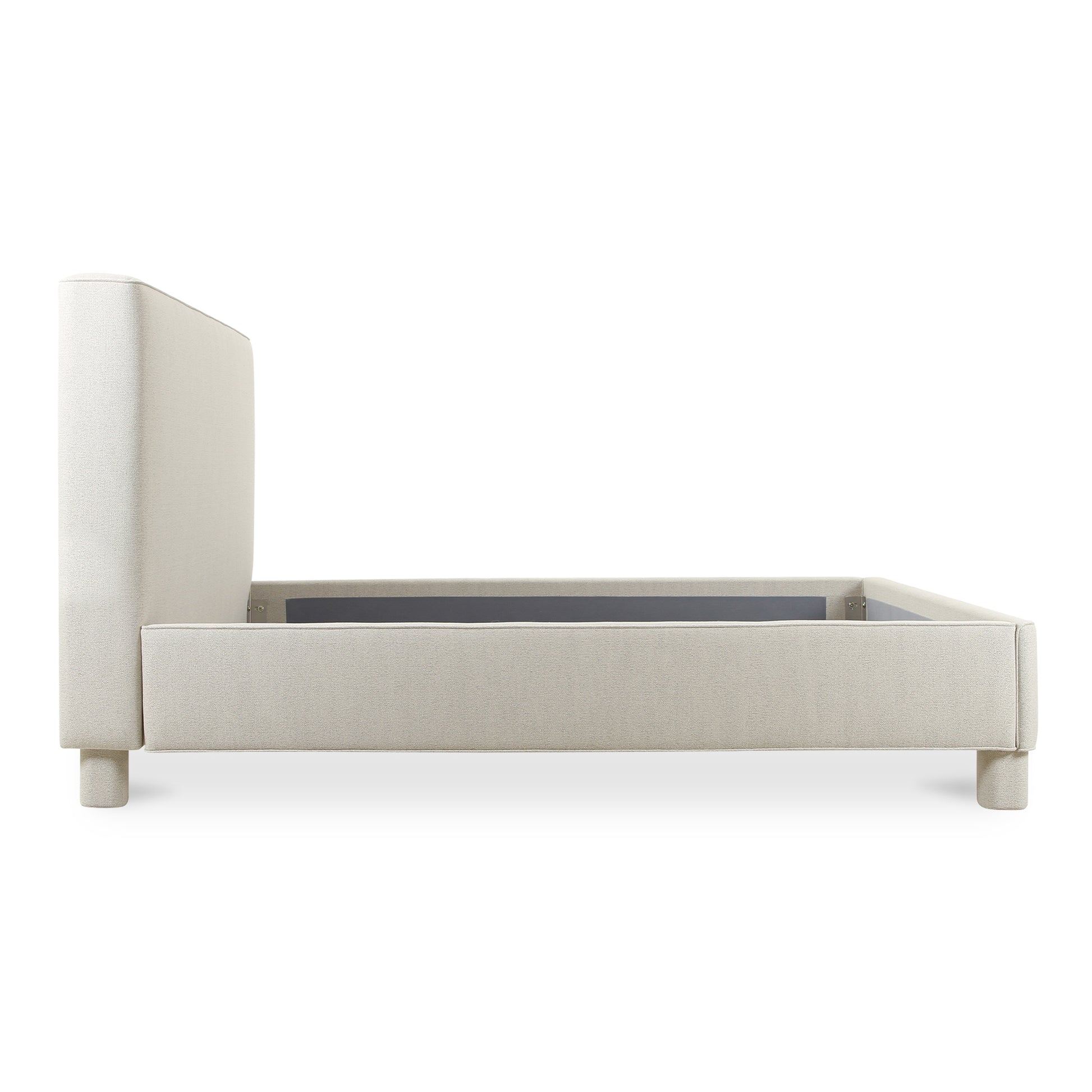 Moes Home Beds Ichigo Grey Modern Furniture