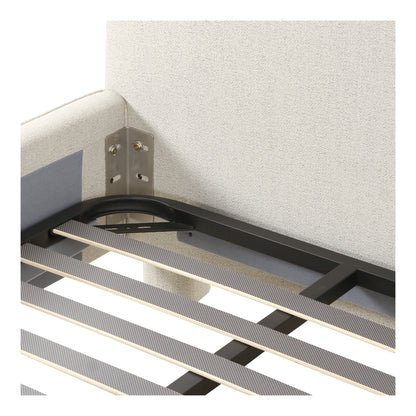 Moes Home Beds Ichigo Grey Modern Furniture