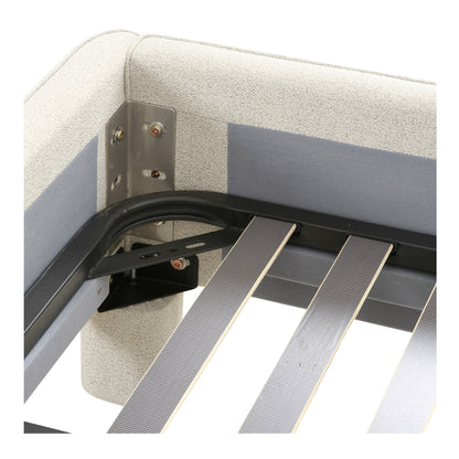 Moes Home Beds Ichigo Grey Modern Furniture