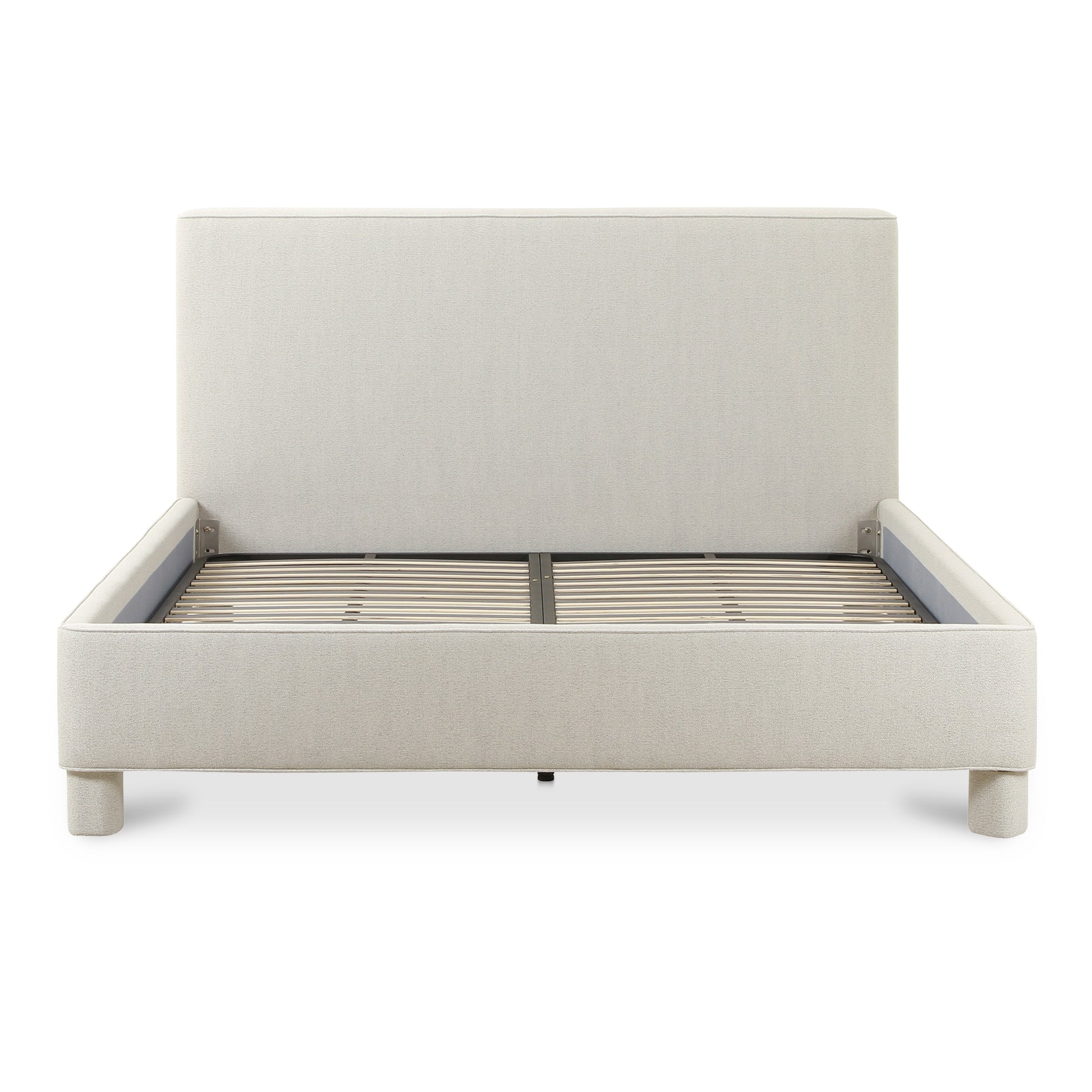 Moes Home Beds Ichigo Grey Modern Furniture