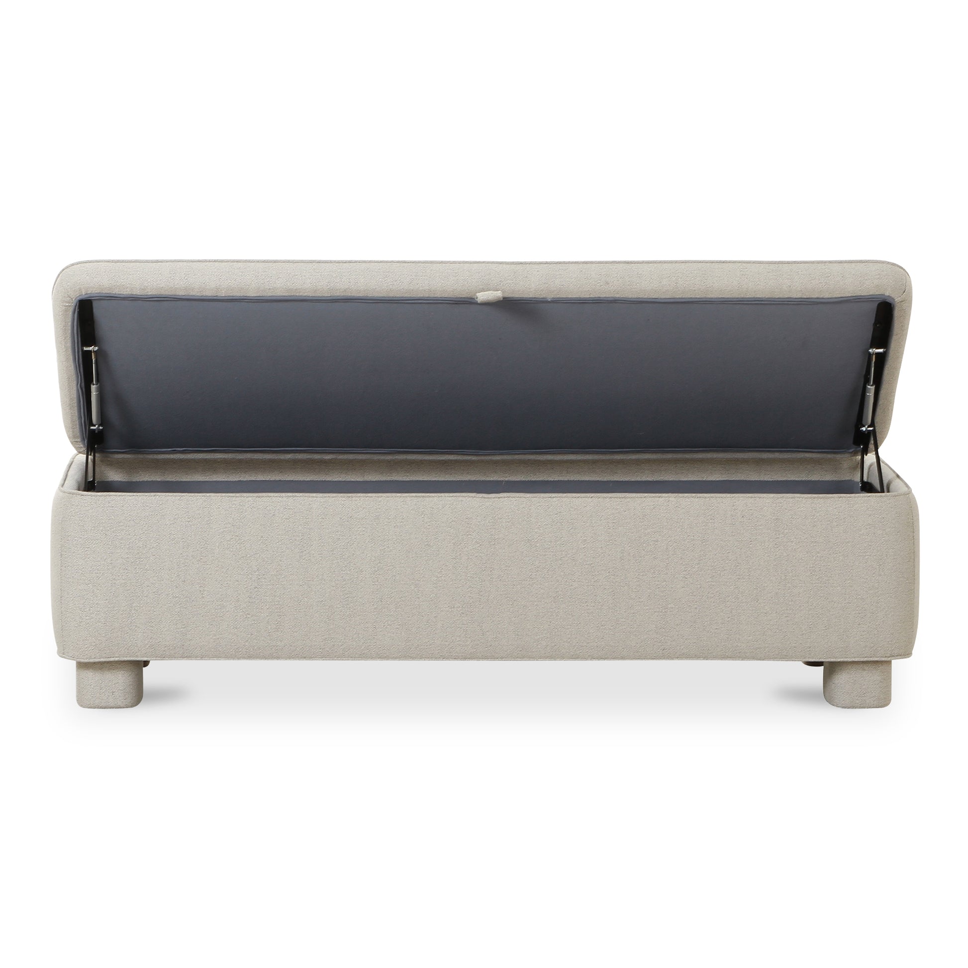 Moes Home Benches Ichigo Grey Modern Furniture
