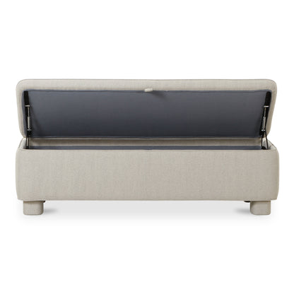 Moes Home Benches Ichigo Grey Modern Furniture