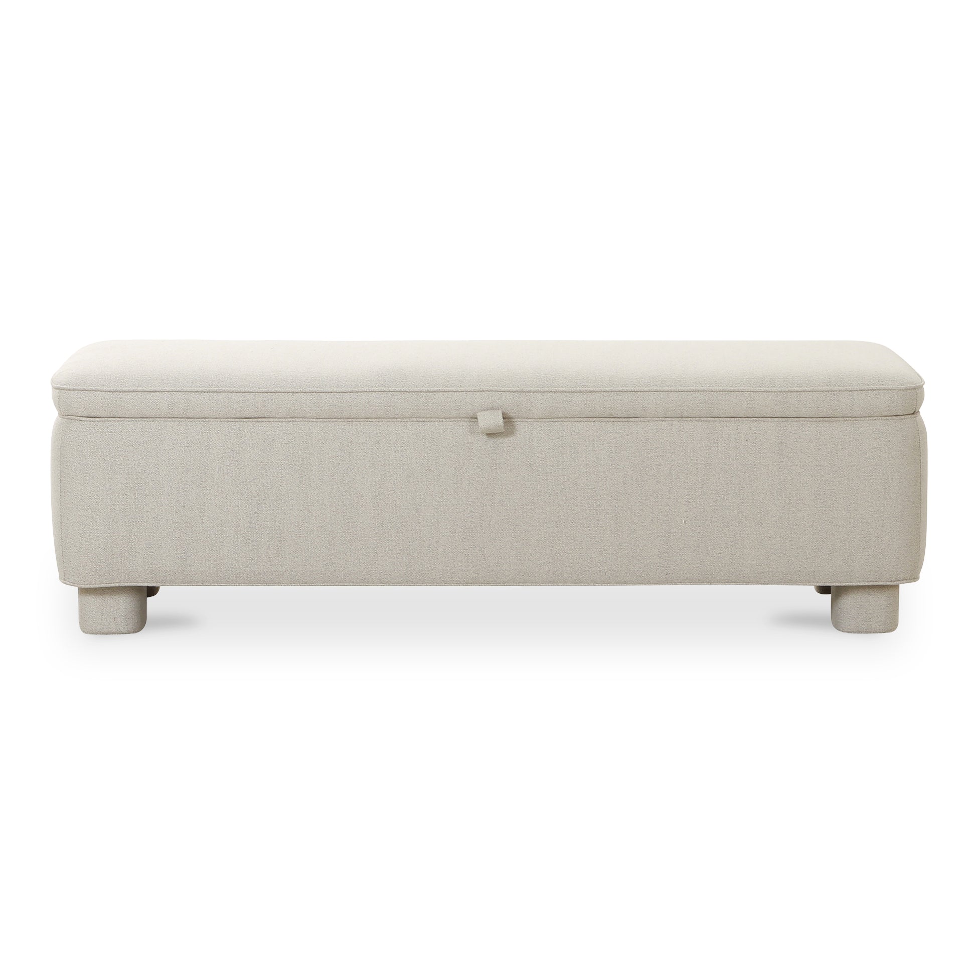 Moes Home Benches Ichigo Grey Modern Furniture