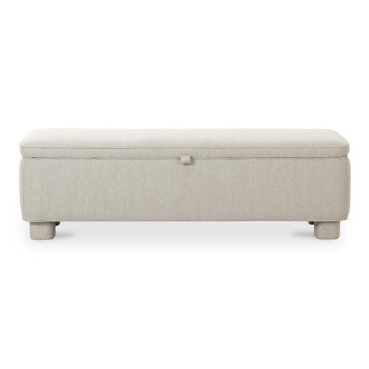 Moes Home Benches Ichigo Grey Modern Furniture