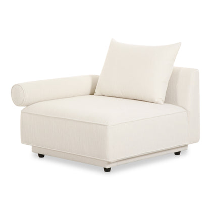 Moes Home Accent Chairs ROSELLO White Contemporary Furniture