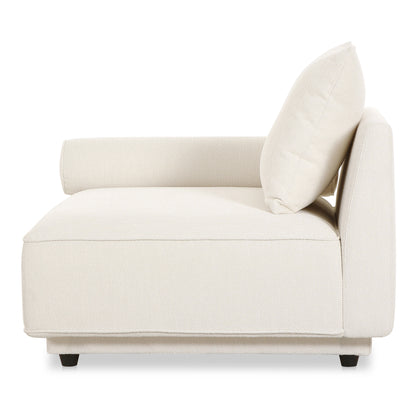 Moes Home Accent Chairs ROSELLO White Contemporary Furniture