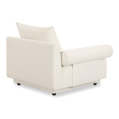 Moes Home Accent Chairs ROSELLO White Contemporary Furniture