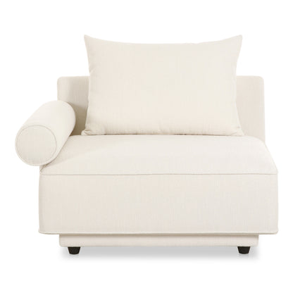 Moes Home Accent Chairs ROSELLO White Contemporary Furniture