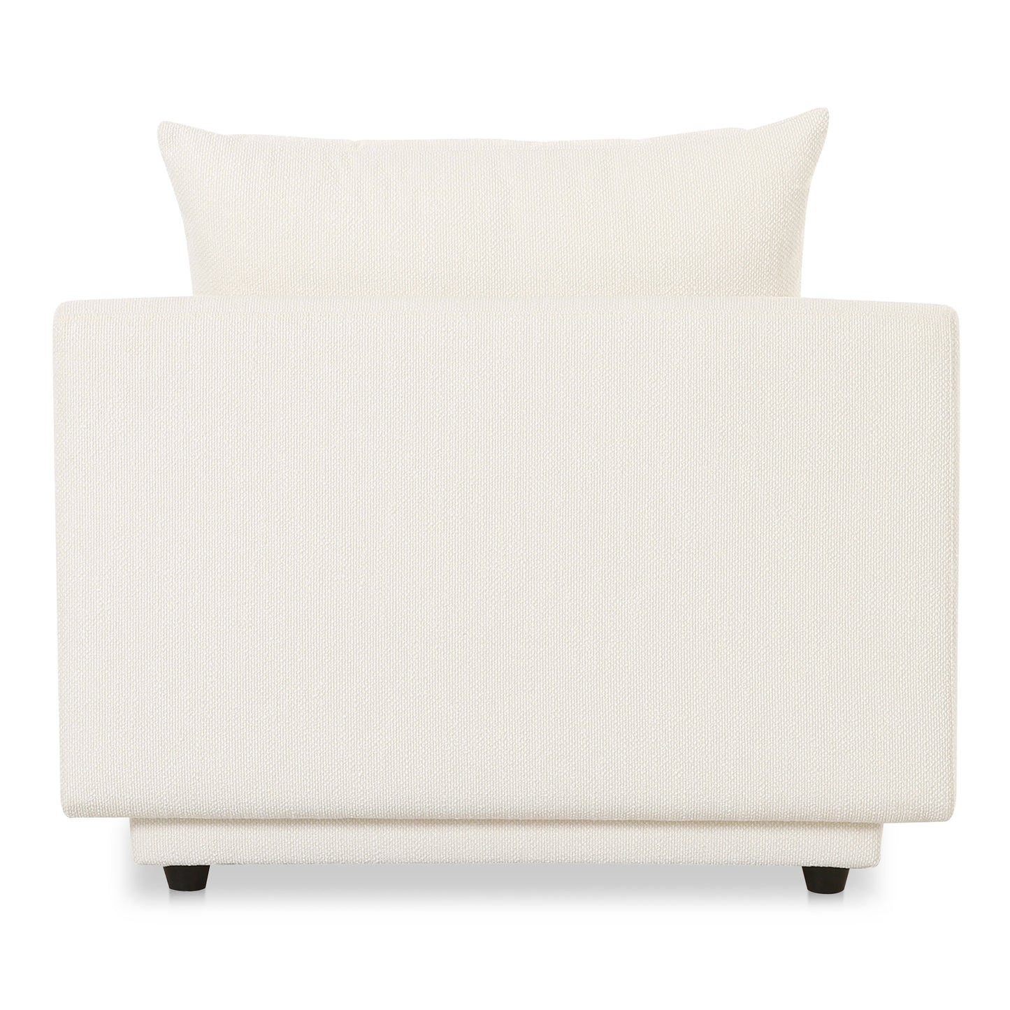 Moes Home Slipper Chairs ROSELLO White Contemporary Furniture