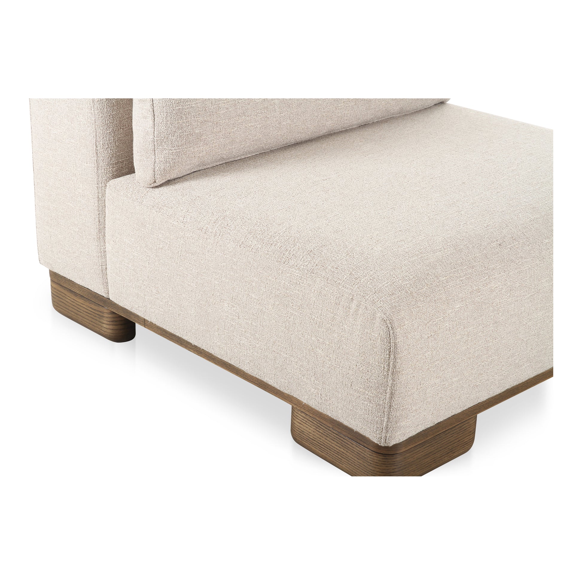 Moes Home Accent Chairs June Oatmeal Contemporary Furniture Rug