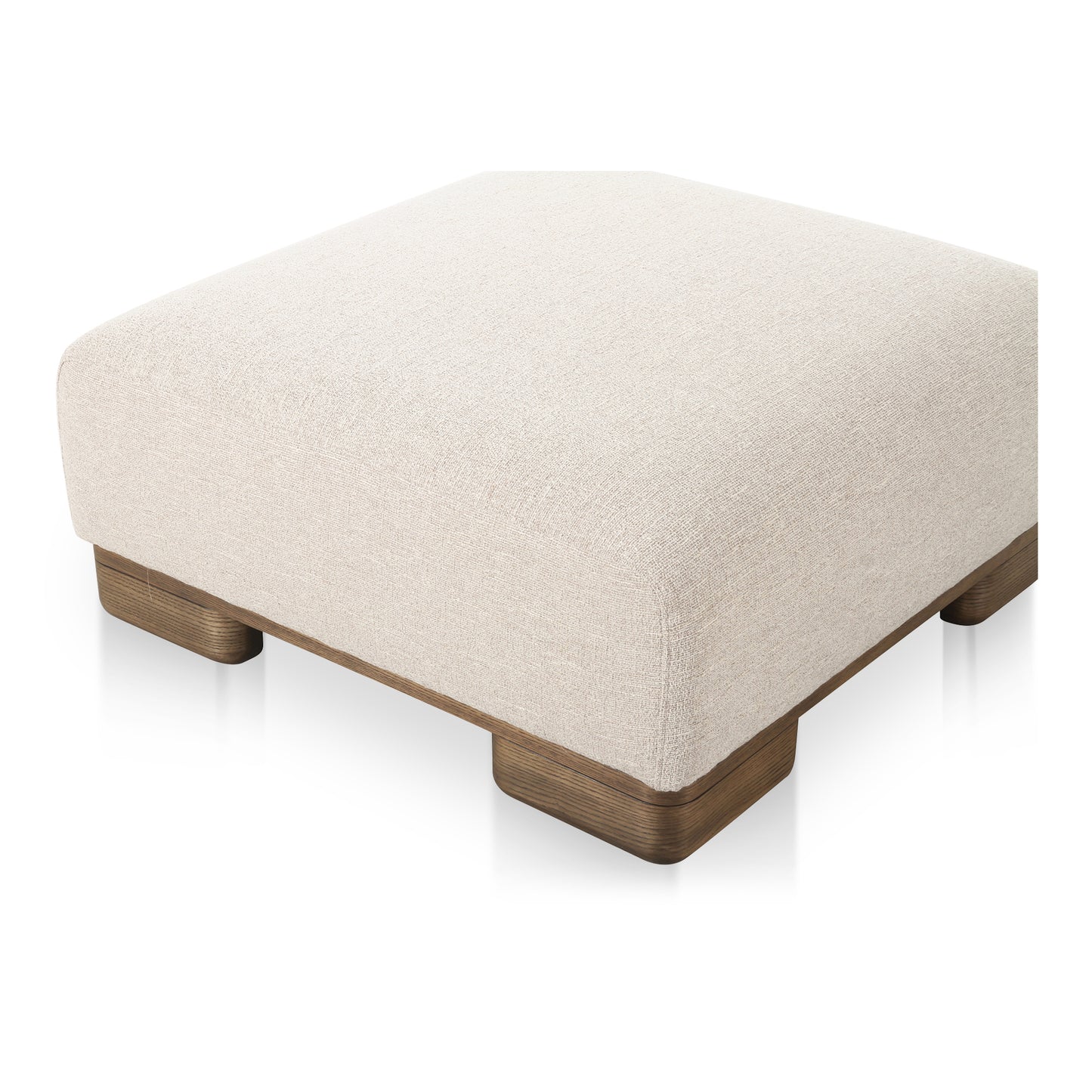 Moes Home Ottomans JUNE Beige Rustic Furniture Rug