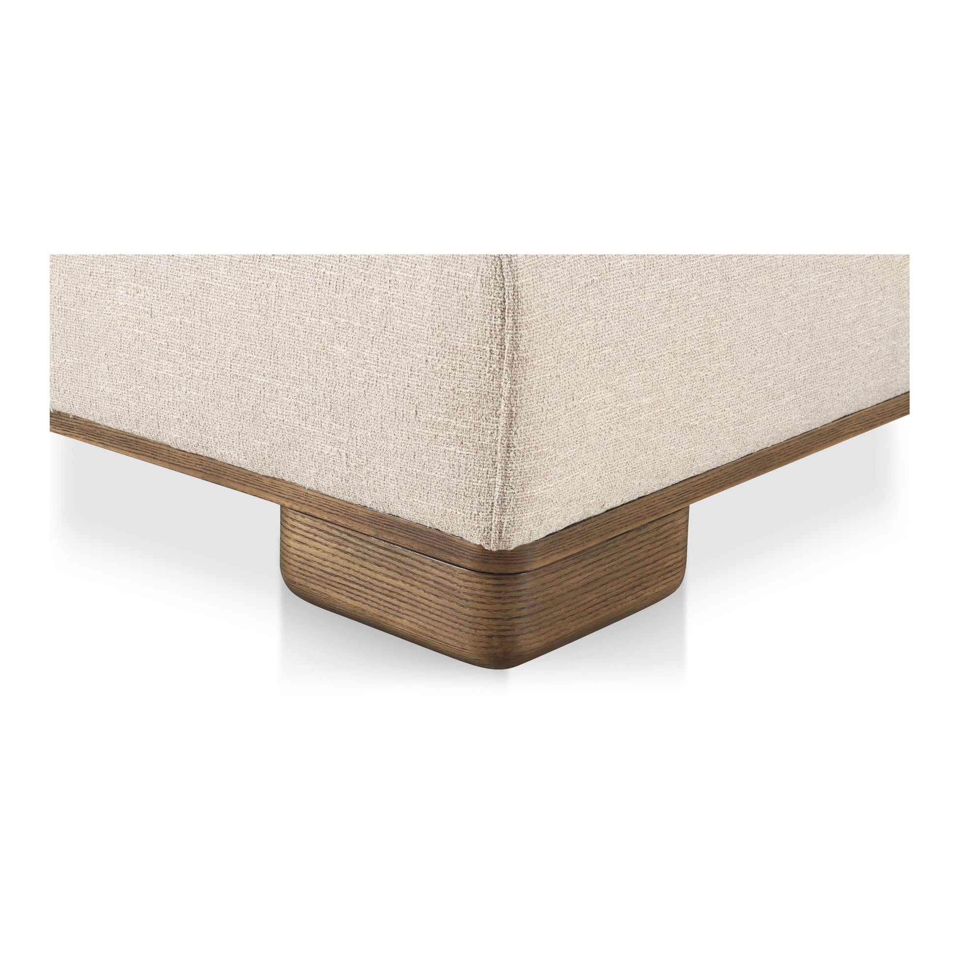 Moes Home Ottomans JUNE Beige Rustic Furniture Rug