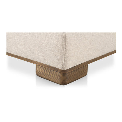 Moes Home Ottomans JUNE Beige Rustic Furniture Rug