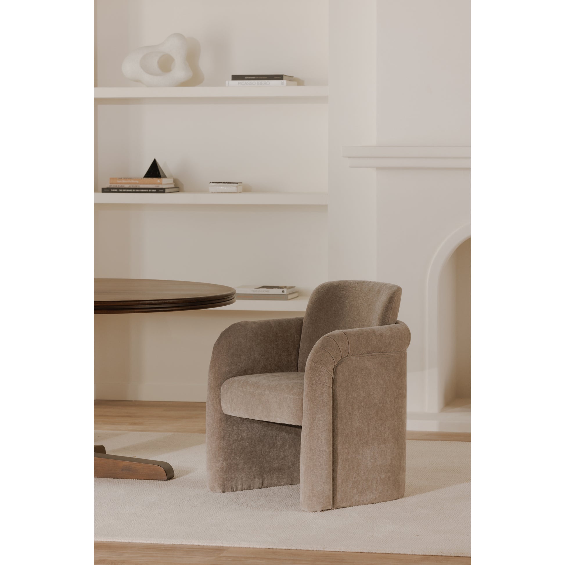Moes Home Dining Chairs Mesto Taupe Contemporary Furniture Rug