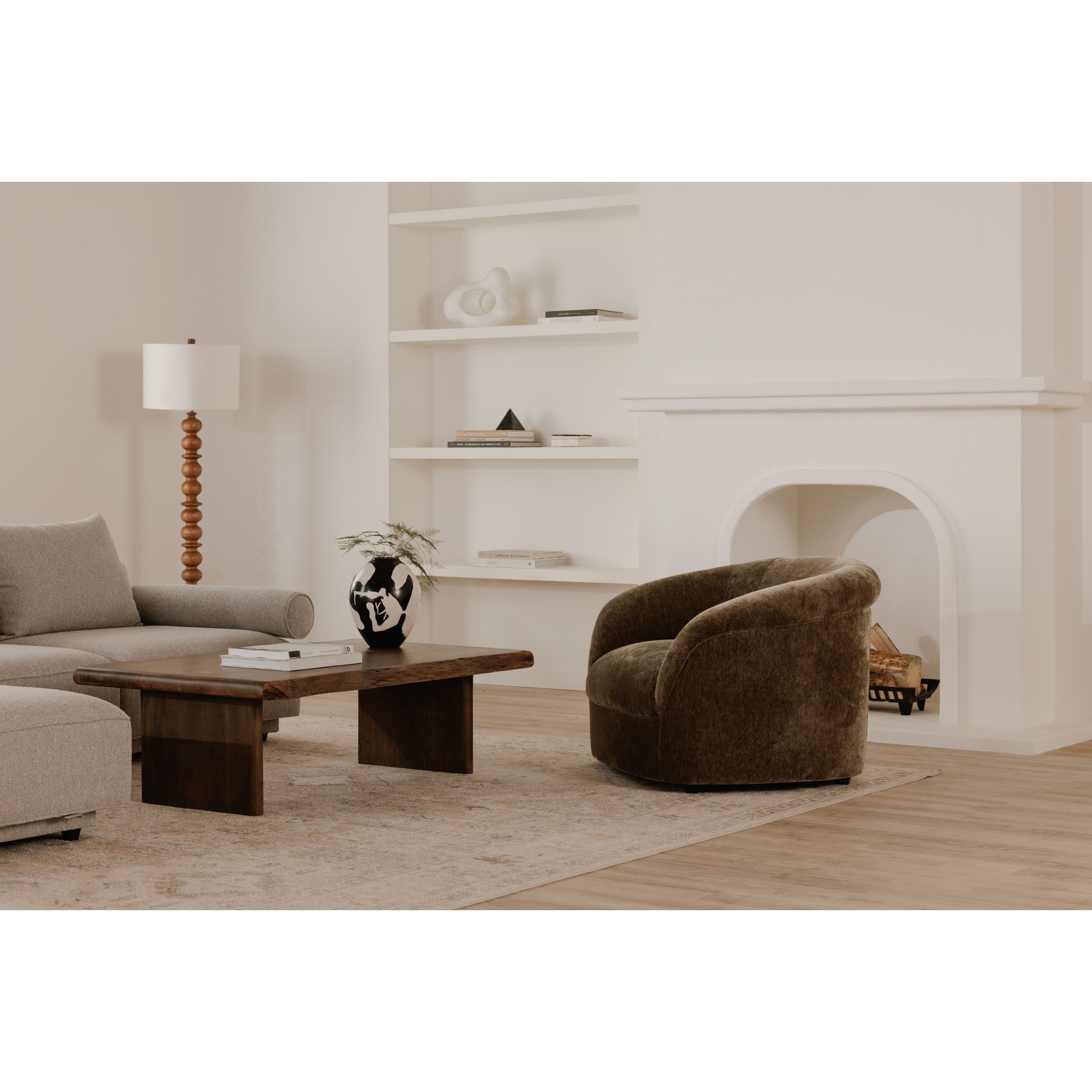 Moes Home Occasional Chairs Thora Green Contemporary Furniture Rug