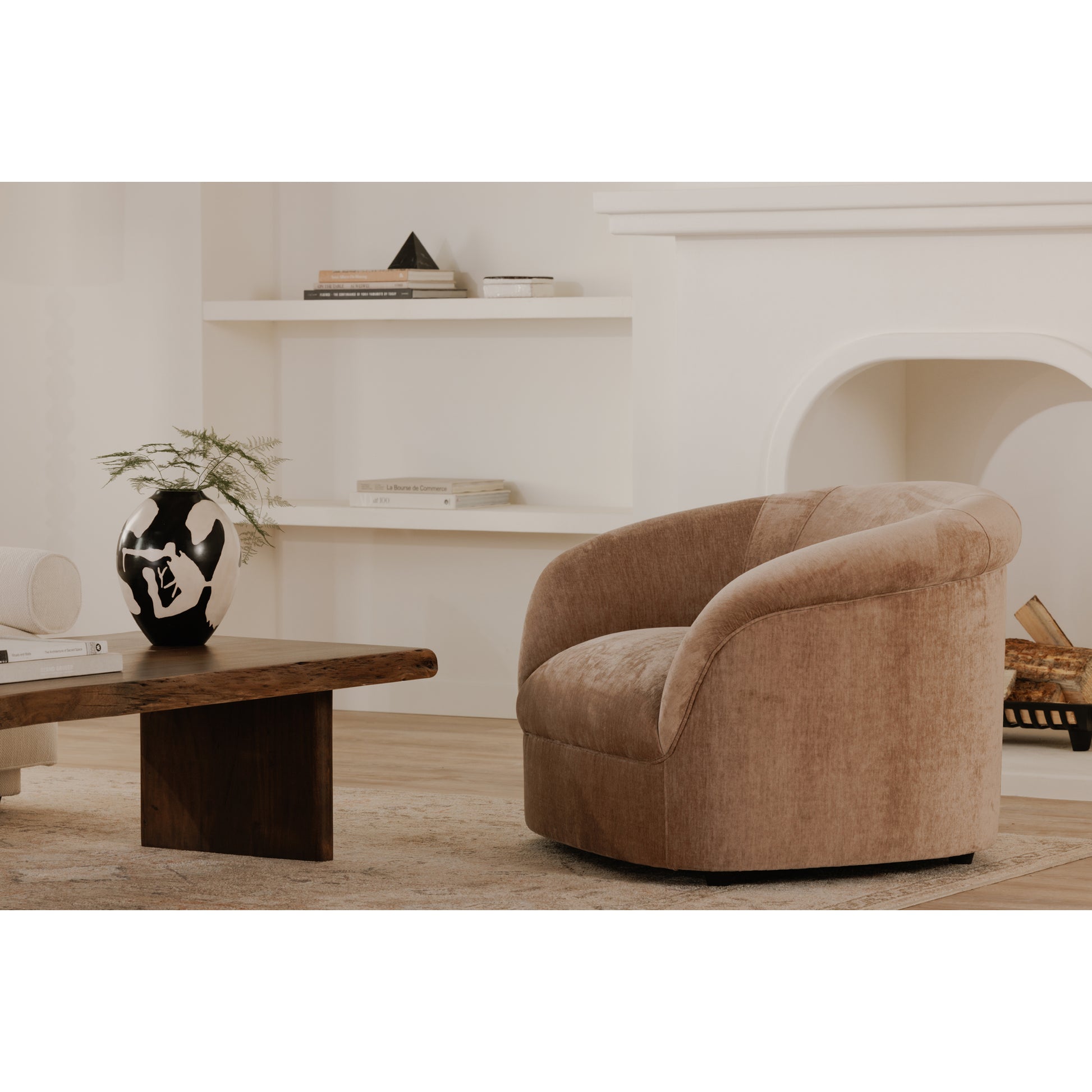 Moes Home Occasional Chairs Thora Pink Contemporary Furniture Rug