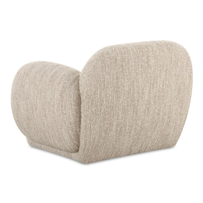 Moes Home Occasional Chairs Hazel Beige Contemporary Furniture Rug