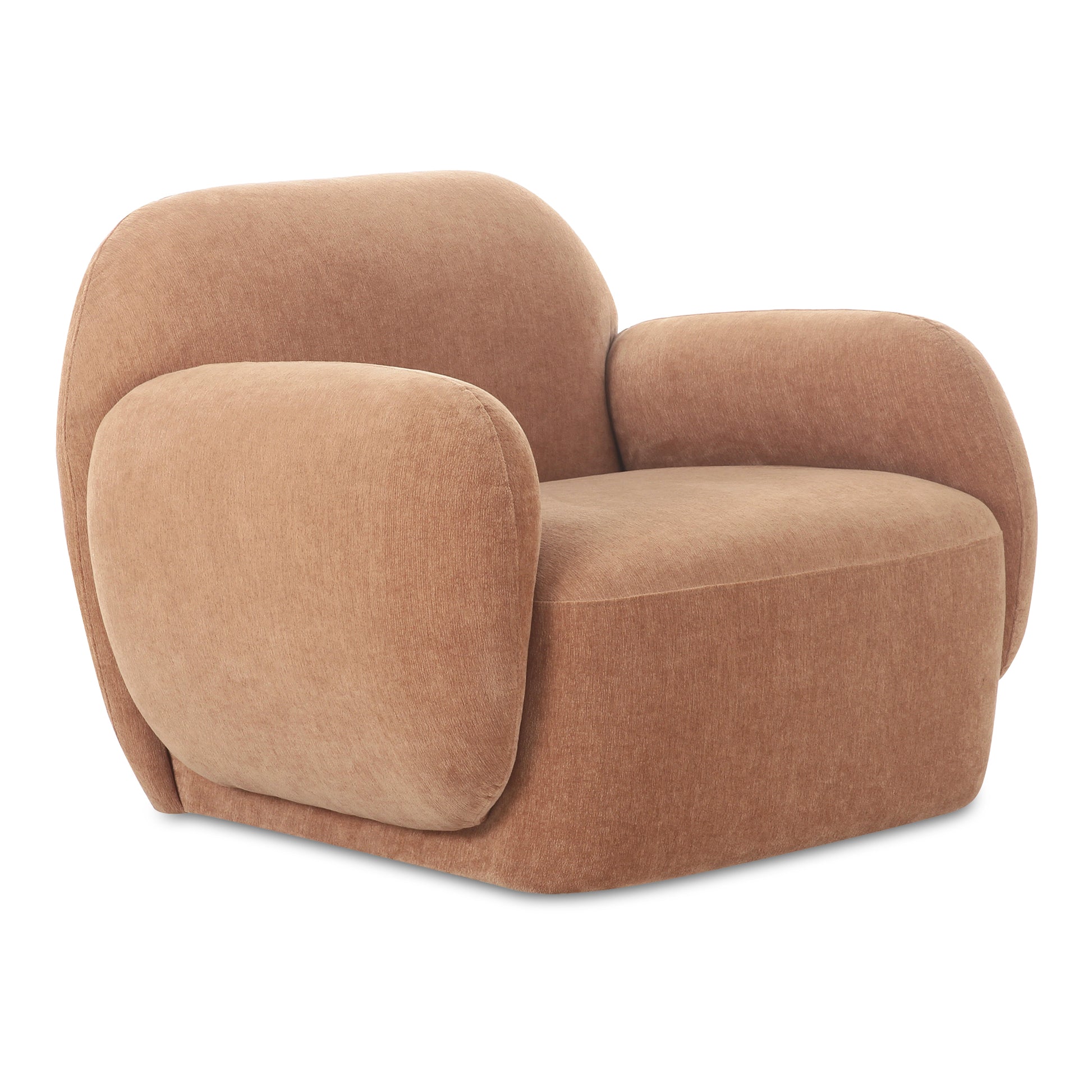 Moes Home Occasional Chairs Hazel Brown Contemporary Furniture Rug