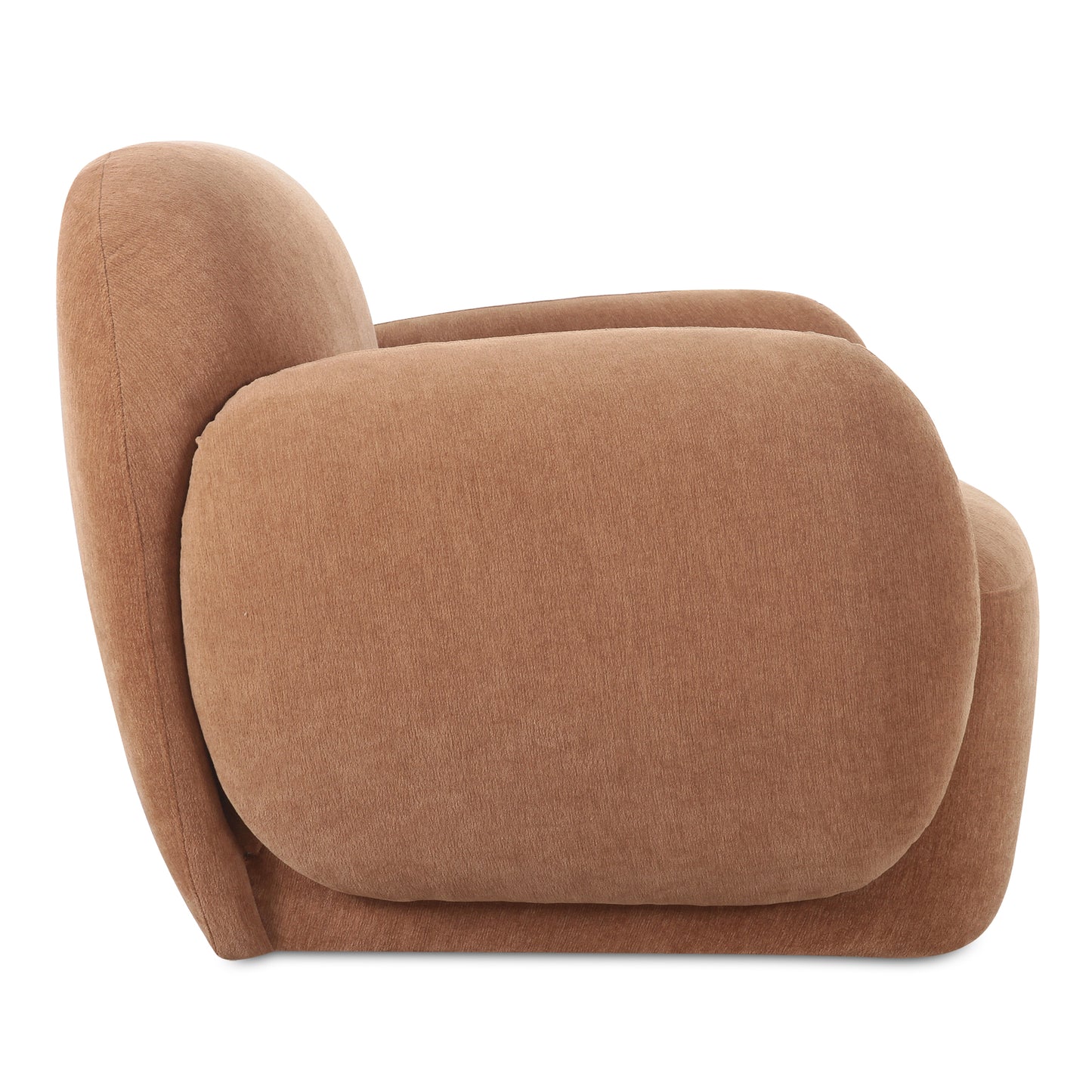 Moes Home Occasional Chairs Hazel Brown Contemporary Furniture Rug