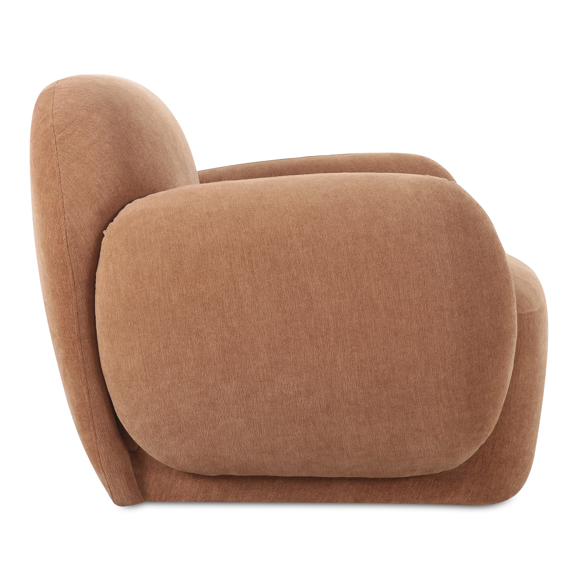 Moes Home Occasional Chairs Hazel Brown Contemporary Furniture Rug