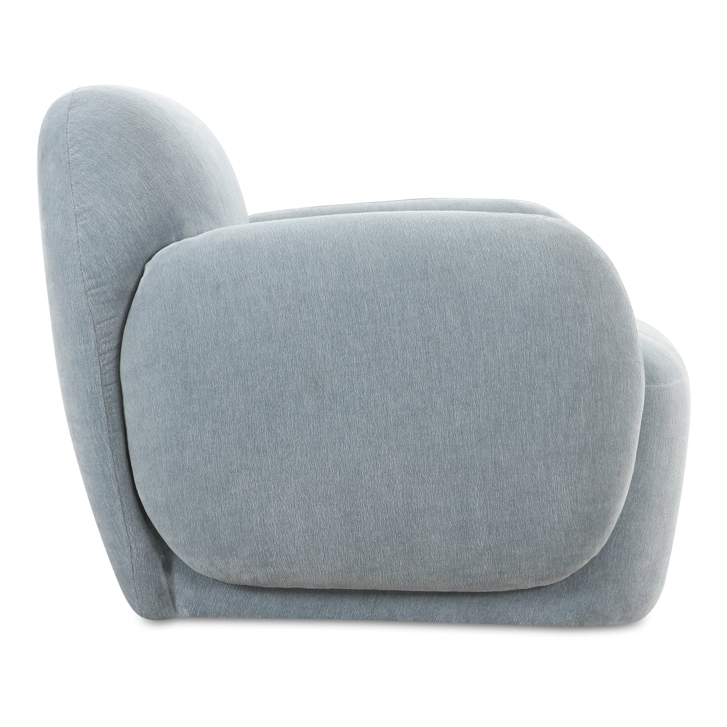 Moes Home Occasional Chairs Hazel Blue Contemporary Furniture Rug
