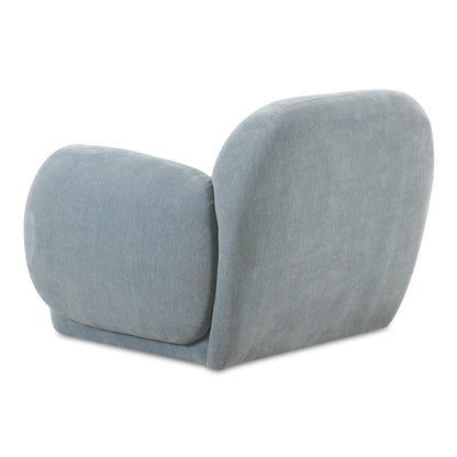 Moes Home Occasional Chairs Hazel Blue Contemporary Furniture Rug