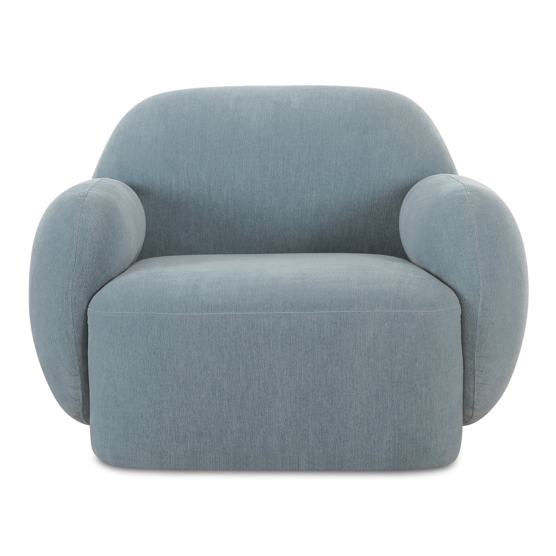Moes Home Occasional Chairs Hazel Blue Contemporary Furniture Rug