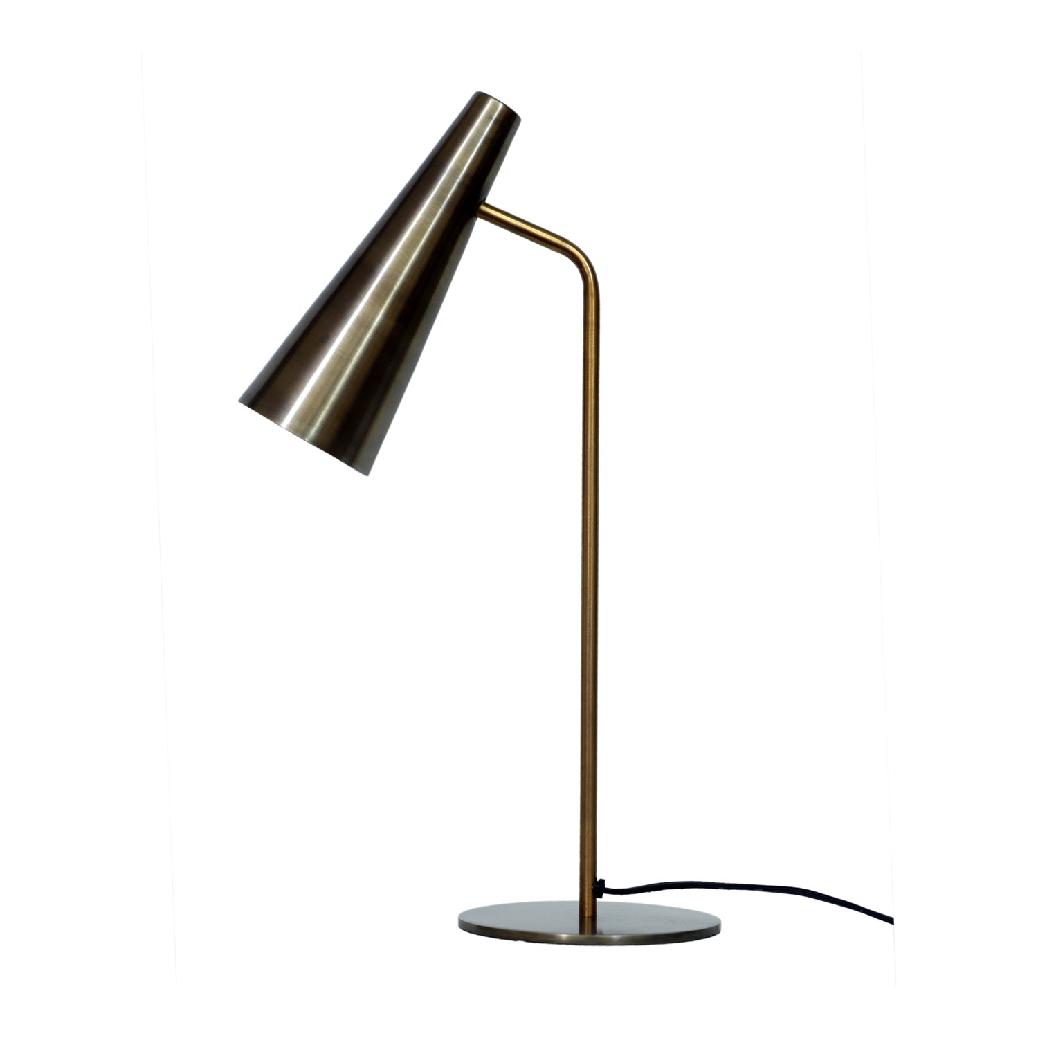 Moes Home Table Lamps Trumpet Gold Contemporary Furniture