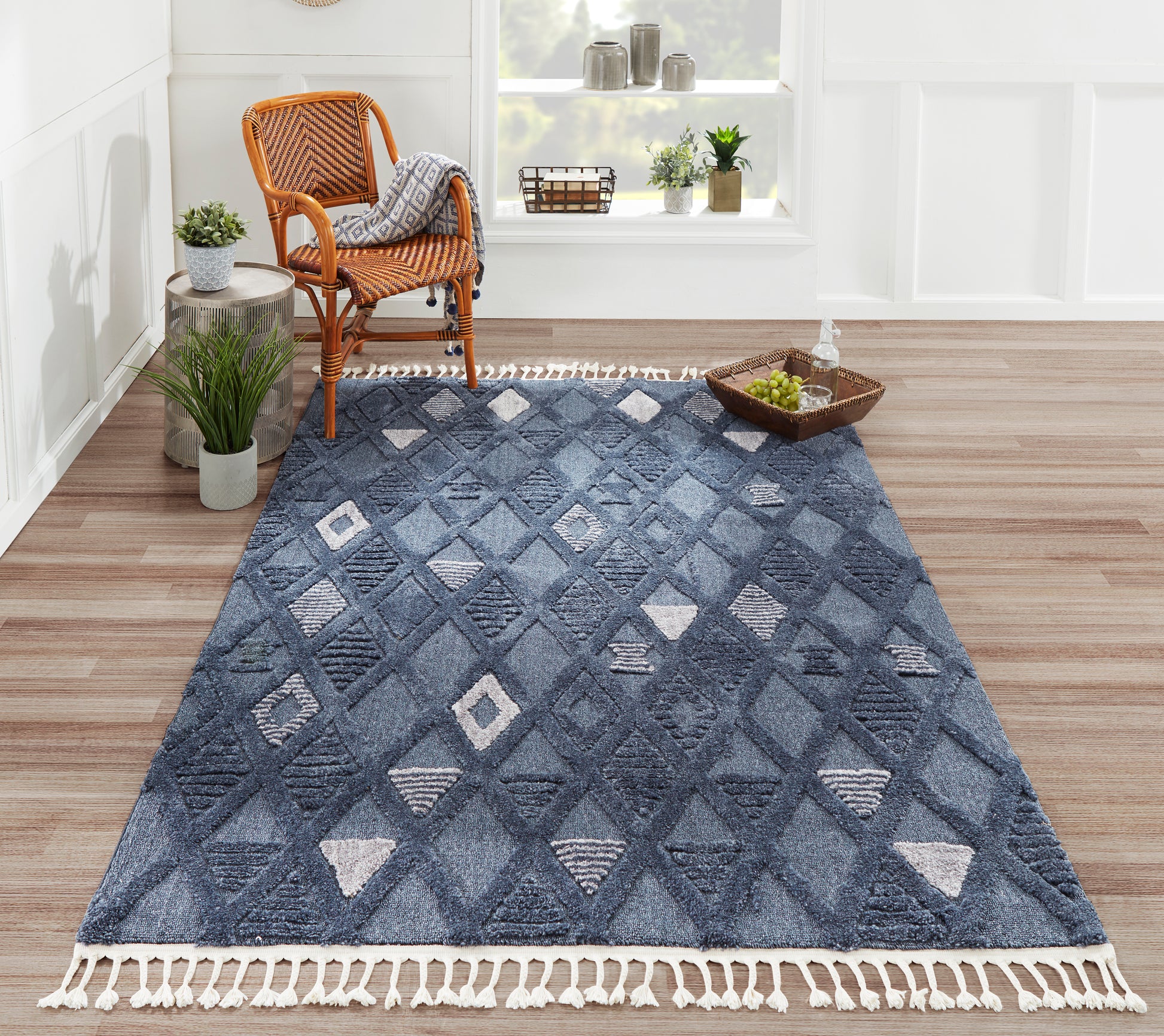 Momeni Odessa  Denim  Contemporary