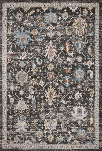 Loloi II Odette  Charcoal Multi Traditional