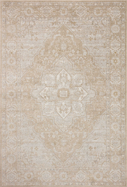 Loloi Odette  Beige Silver Traditional