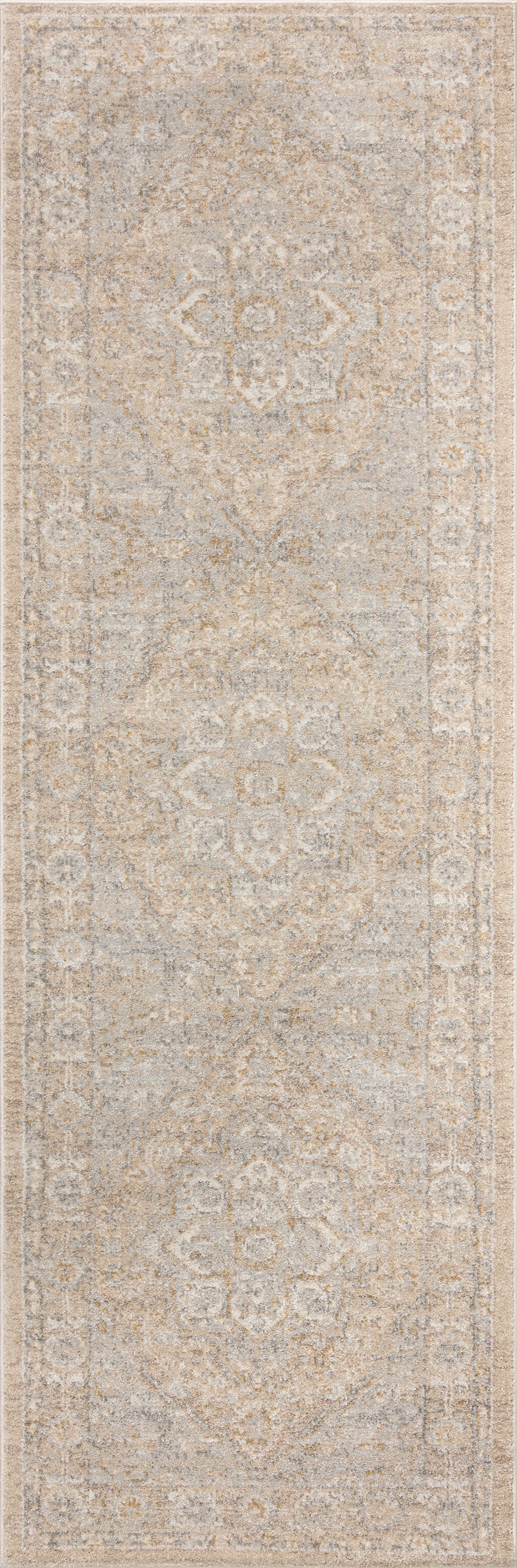 Loloi Odette  Beige Silver Traditional