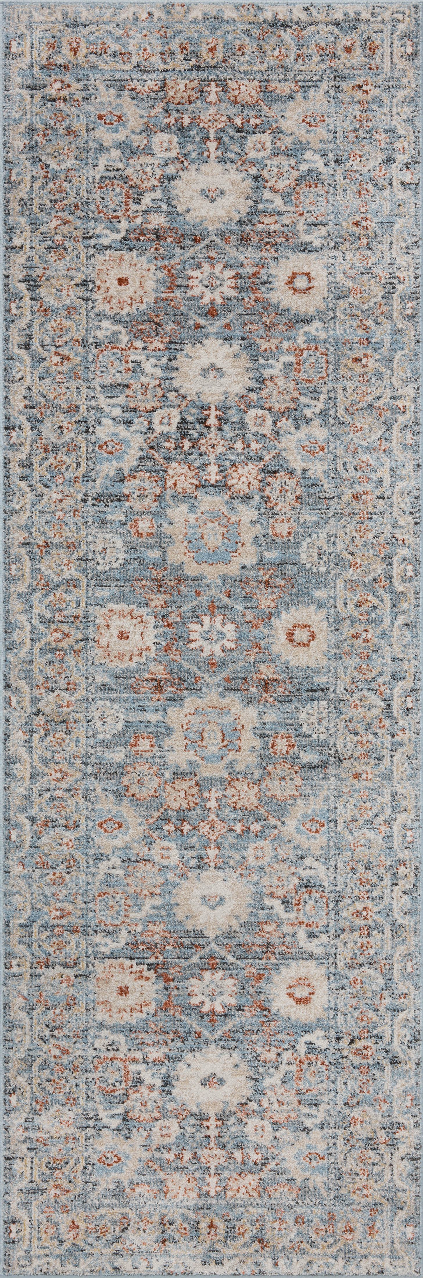 Loloi II Odette  Sky Rust Traditional