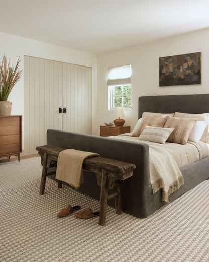 Amber Lewis x Loloi Ojai  Ivory Natural Contemporary