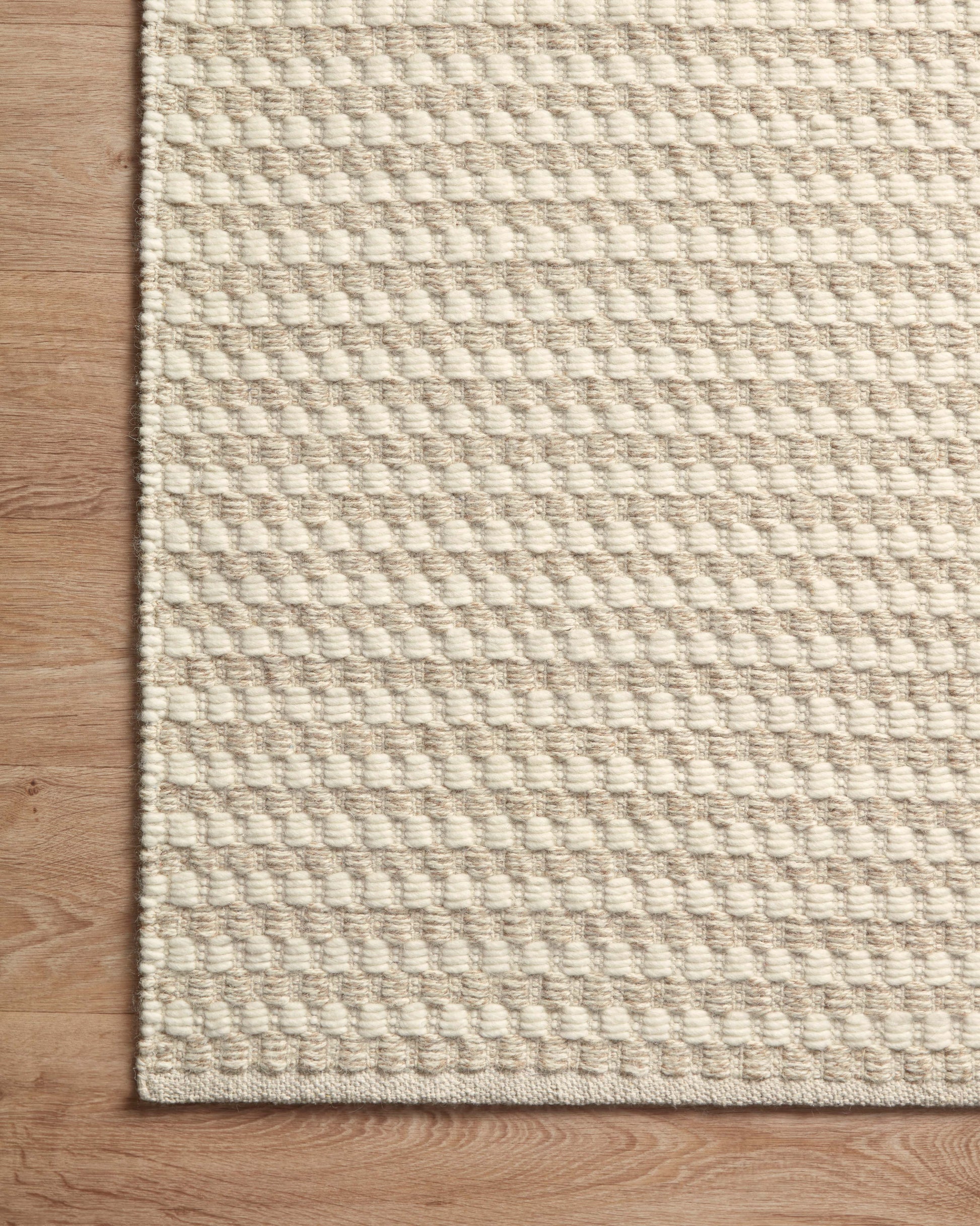 Amber Lewis x Loloi Ojai  Ivory Natural Contemporary