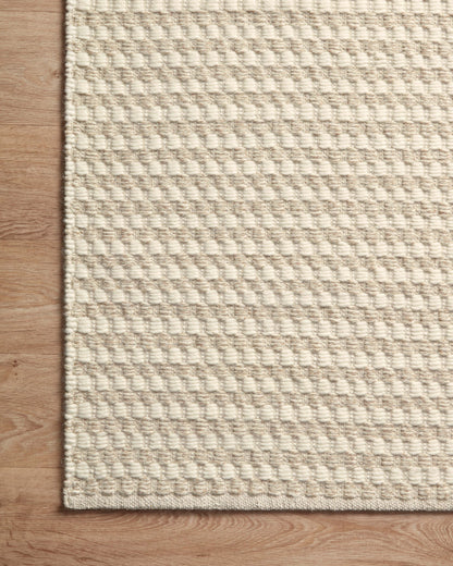 Amber Lewis x Loloi Ojai  Ivory Natural Contemporary