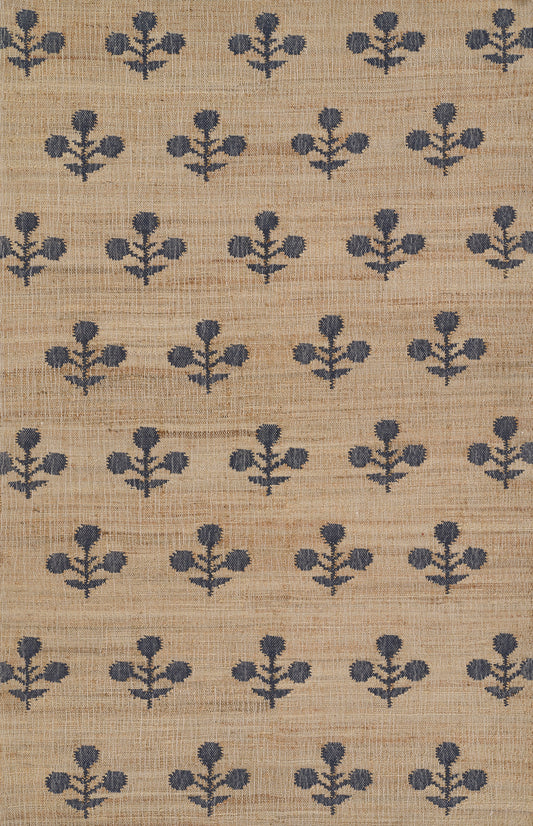 Erin Gates Orchard  Blue  Contemporary