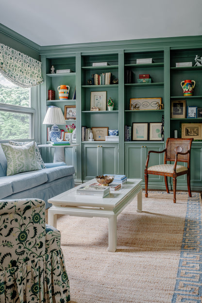 Erin Gates Orchard  Blue  Contemporary