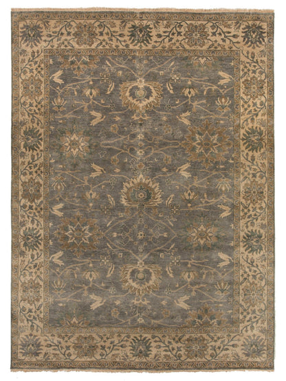 Artisan Cameron Lt.Grey Ivory Traditional Knotted Rug - Rugs - Artisan - Atlanta Designer Rugs