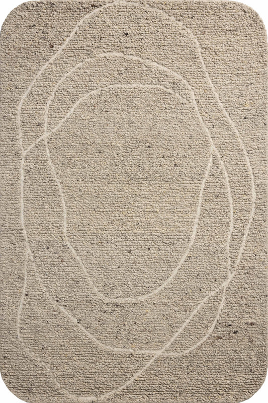 Loloi Otis  Oatmeal Ivory Contemporary
