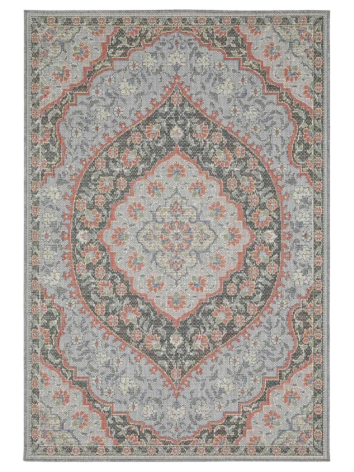 Oriental Weavers Cyprus 228D4 Blue  Traditional Power-Loomed Rug