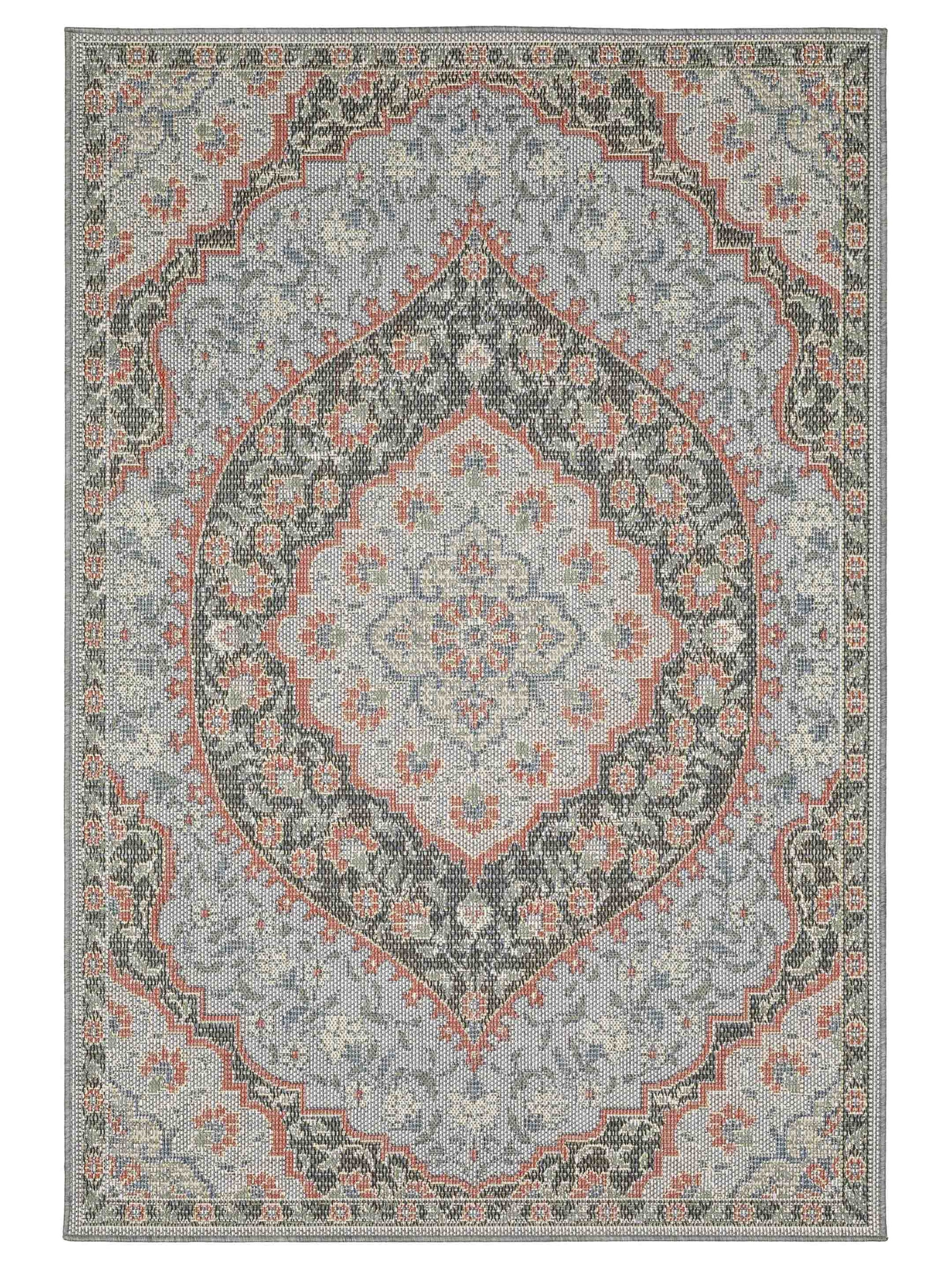 Oriental Weavers Cyprus 228D4 Blue  Traditional Power-Loomed Rug