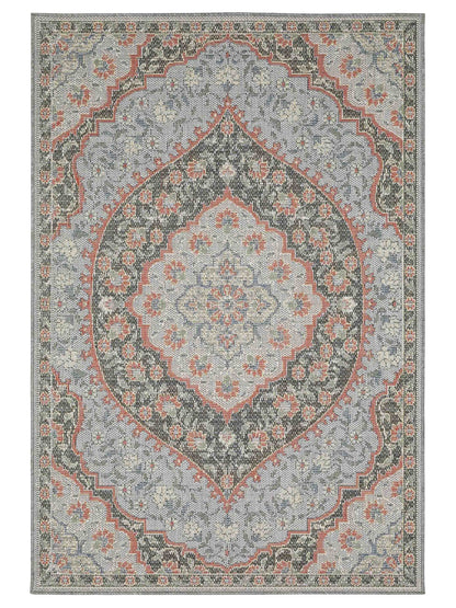 Oriental Weavers Cyprus 228D4 Blue  Traditional Power-Loomed Rug