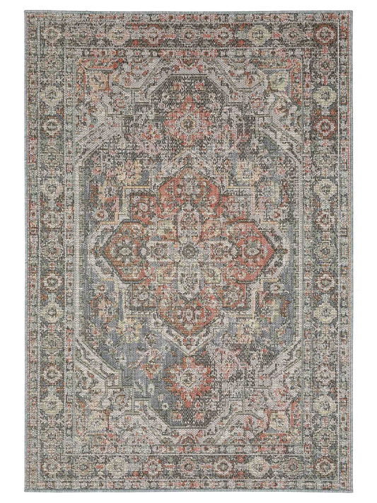 Oriental Weavers Cyprus 429Q4 Grey Multi Traditional Power-Loomed Rug