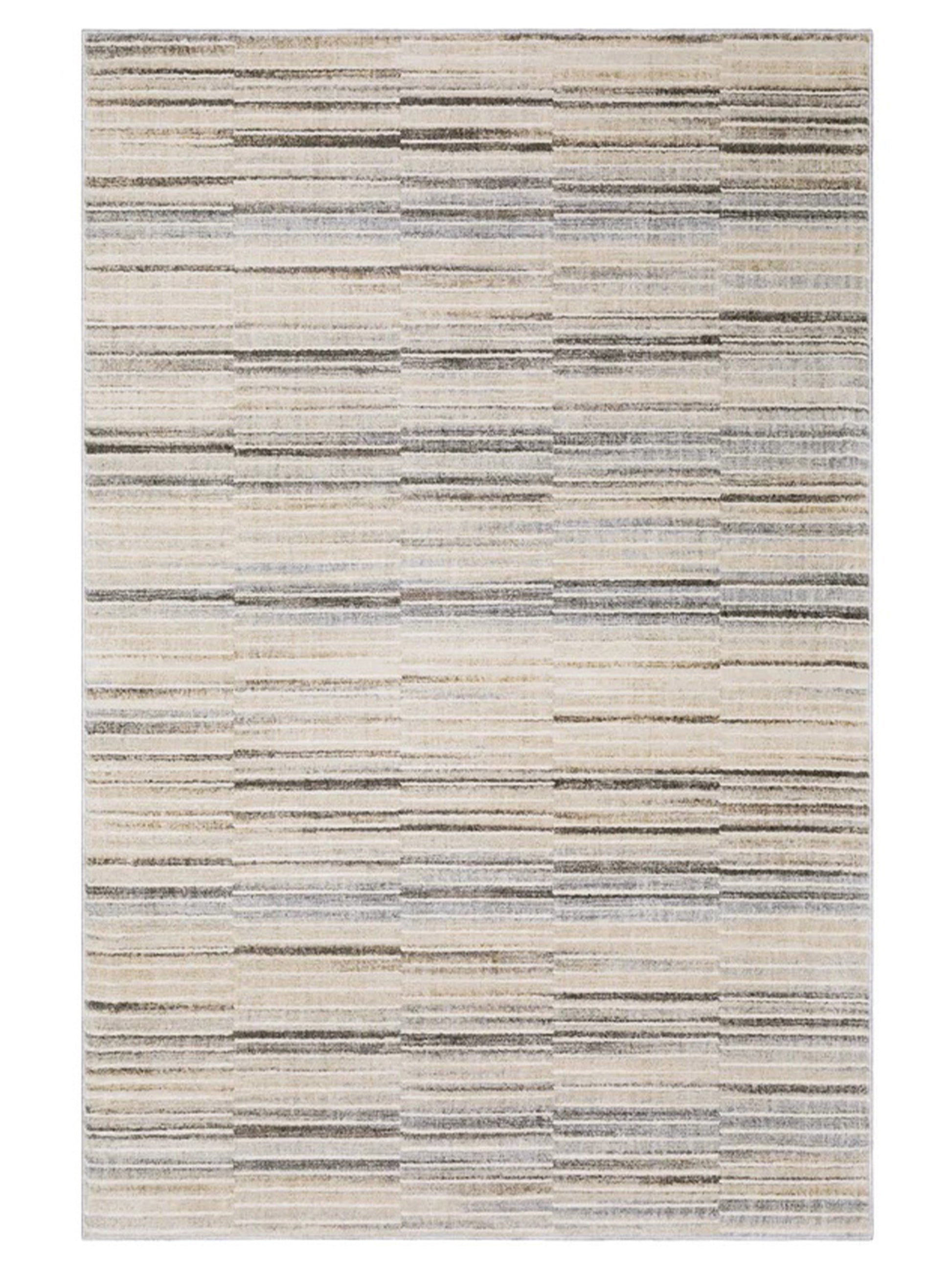 Oriental Weavers Oliver OLV05 Ivory Multi Contemporary Power-Loomed Rug