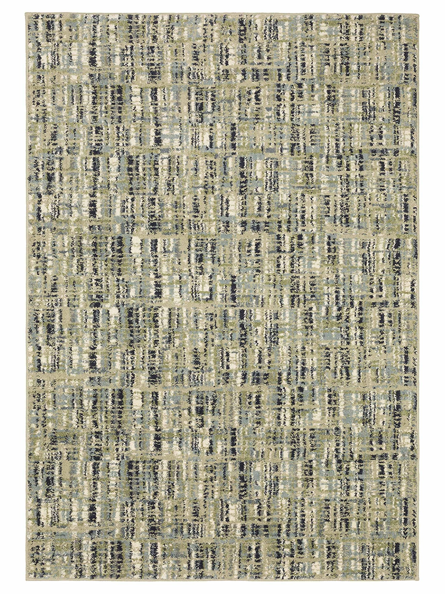 Oriental Weavers SENECA SE01A Beige Green Casual Power-Loomed Rug